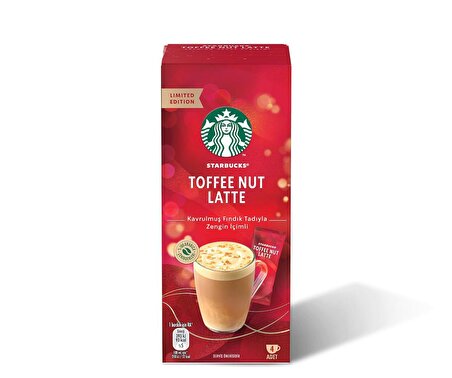 Starbucks Toffee Nut Latte Kahve Karışımı 4 x 23 gr