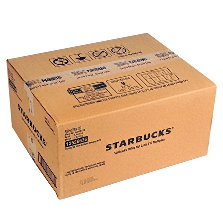 Starbucks Toffee Nut Latte 4 lü x 20 Adet