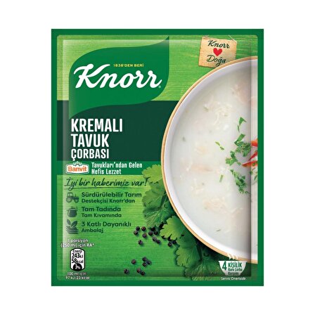 Knor Kremalı Tavuk Çorba 3'lü Paket