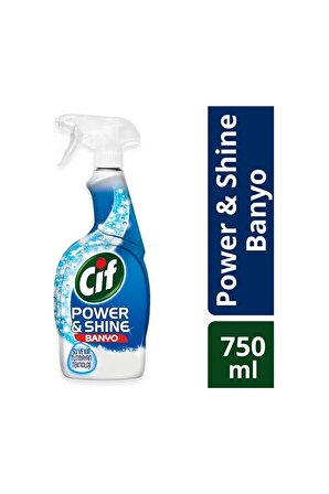 Cif Power & Shine Banyo Temizleyici Sprey 750 ml