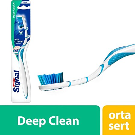 Signal Deep Clean V-Brıstles  Diş Dırçası-Orta Sertlik