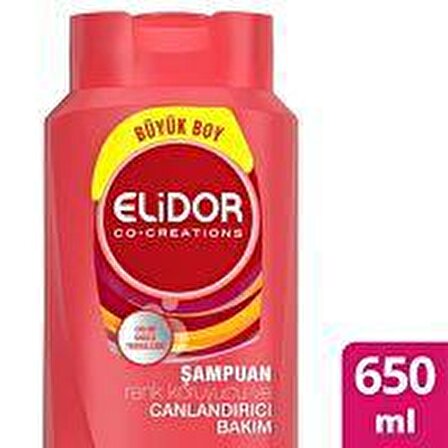 Elidor Tüm Saçlar İçin Canlandırıcı Şampuan 650 ml