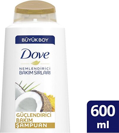 Dove Normal Saçlar İçin Güçlendirici Hindistan Cevizli Şampuan 600 ml