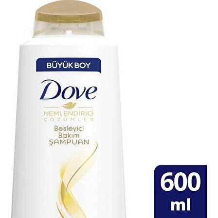 Dove Kuru Saçlar İçin Besleyici Şampuan 600 ml