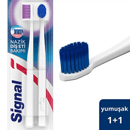 Signal Fırça Nazik Diş Eti Yumuşak 1+1