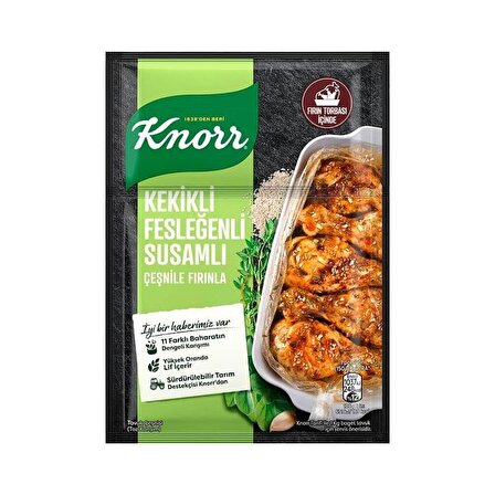 Knorr Kekik-Fesleğen Tavuk Çeşnisi 29 Gr. (2'li)