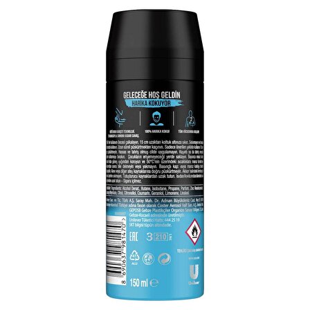 Axe Men Deodorant Ice Chill 150 ML - 2'li Avantaj Paketi