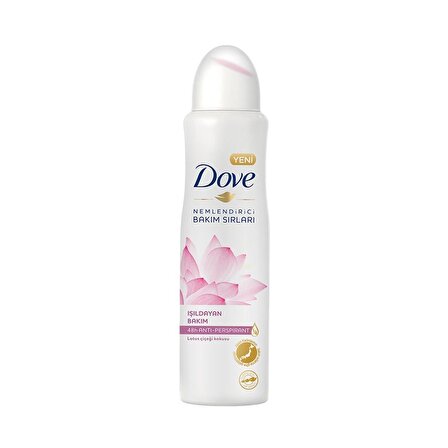 Dove Nemlendirici Bakım Sırları Antiperspirant Leke Yapmayan Kadın Sprey Deodorant 150 ml