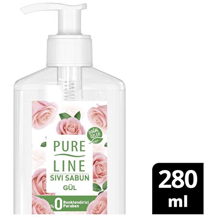 Pure Line Gül Sıvı Sabun 280ML