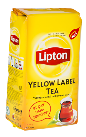 Lipton Yellow Label Dökme Siyah Çay 1000 gr 