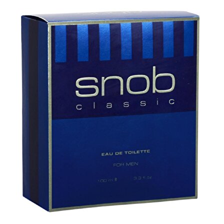 Snob Classic EDT Çiçeksi Erkek Parfüm 100 ml  