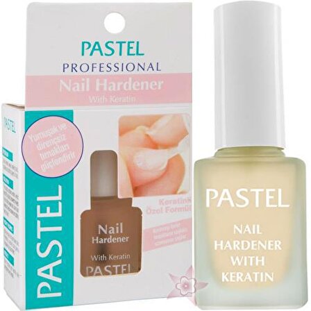 Pastel Nail Hardener With Keratin