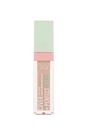 Pastel Show by Pastel Cover+Perfect Concealar SPF30 - SPF30 Ultra Kapatıcı 304 Nude Pink