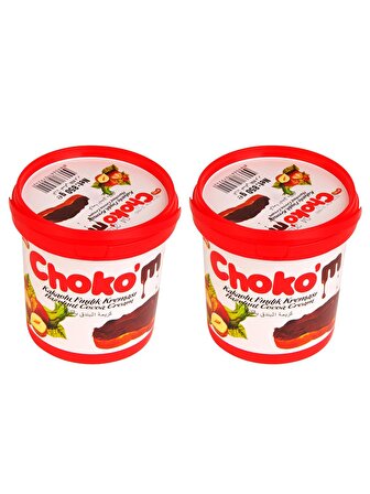 Gesaş Chokom Kakaolu Fındık Kreması 850 gr x 2 Adet