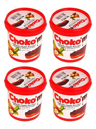 Gesaş Chokom Kakaolu Fındık Kreması 850 gr x 4 Adet