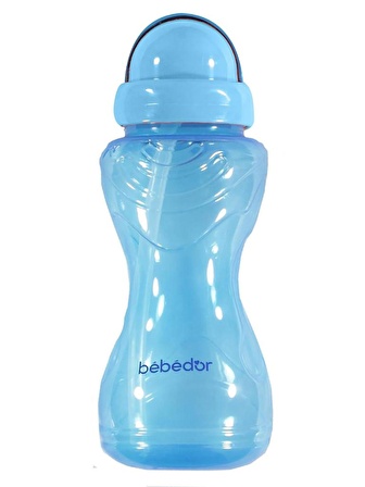 Bebedor Sportif Pipetli Bardak 330 ml Mavi