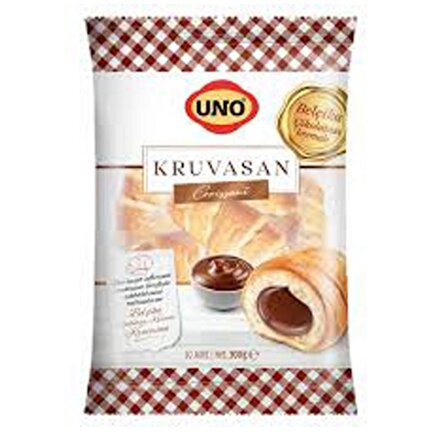 Uno Çikolata Kremalı Kruvasan 300 Gr. (4'lü)
