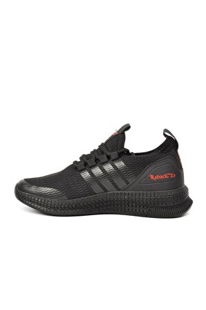 Reback Siyah Siyah Fileli Yazlık Kadın Spor Ayakkabı