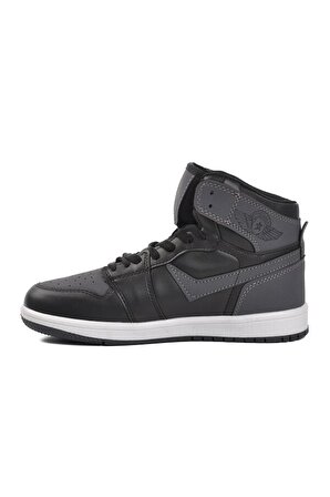 Lambırlent Siyah Füme Unisex Hi Sneaker