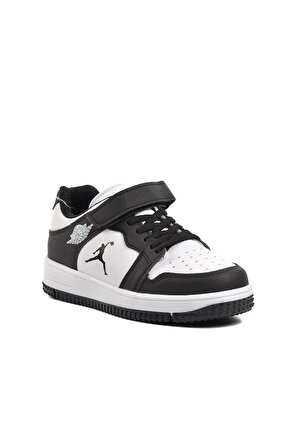 Aspor Siyah Beyaz Çocuk Sneaker