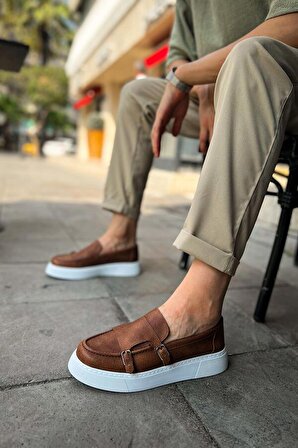 Pabucmarketi Erkek Günlük Ayakkabı Taba