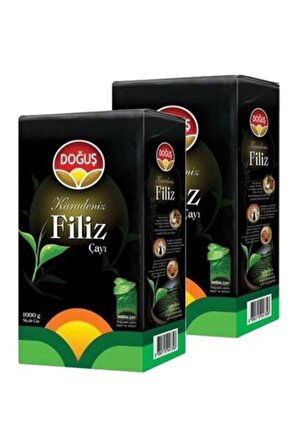Siyah Filiz Çayı 1000 gr 2'li Paket
