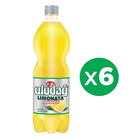 Uludağ Limon Aromalı Meyve Suyu 1 lt 6'lı