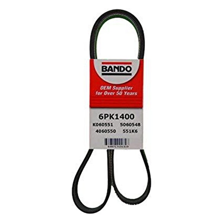 BANDO 6PK1400 KANALLI KAYIŞ HYUNDAİ İ30 KİA CEED