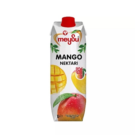 Meysu Mango Meyve Suyu 1 Lt. (2'li)