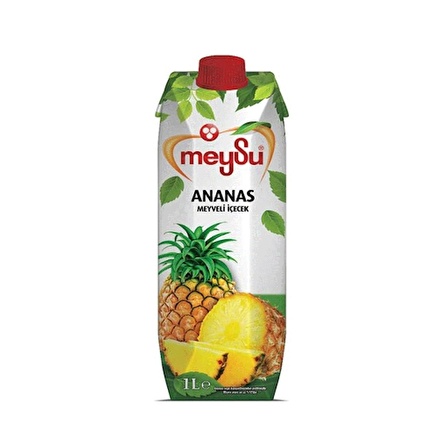 Meysu Ananas Meyve Suyu 1 Lt. (2'li)