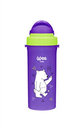 Wee Baby Pipetli Bardak 896 300 ml Mor