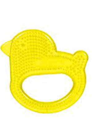 Wee Baby Silikon Diş Kaşıyıcı - Sarı Ördek