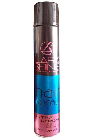 Lara Shine Hair Spray-Saç Spreyi-Ultra Güçlü 400 Ml.