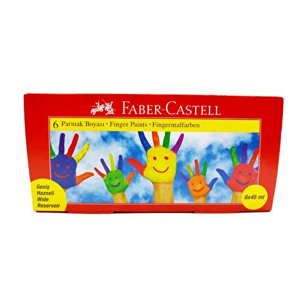 Faber Parmak Boyası 6 Renk 45 Ml