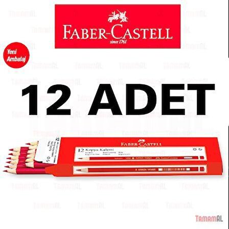 Faber Castell Kırmızı Kopya Kalemi 12 Adet 1410