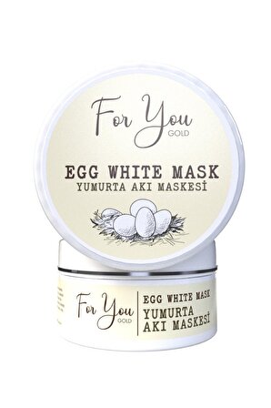 Egg White Pore Gözenek Maskesi - Gözenek Temizleyici, Sıkılaştırıcı Maske