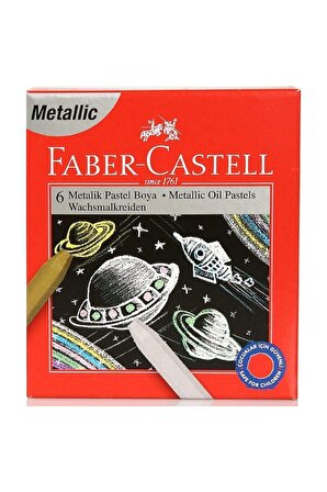 Faber Castel Simli Pastel Boya 6 Renk