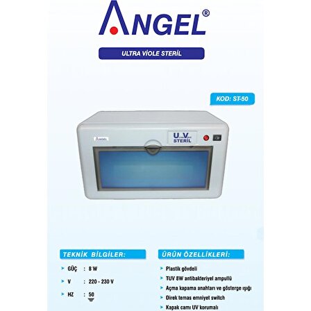 Angel Ultraviole Steril Cihazı St-50