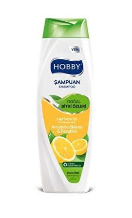 Hobby Limon Özlü Yağlı Saçlar İçin Şampuan 600 ml