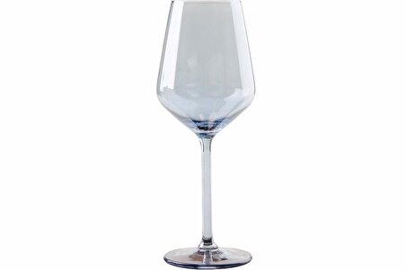 Porland Sedef Mavi Kırmızı Şarap Bardağı 384cc