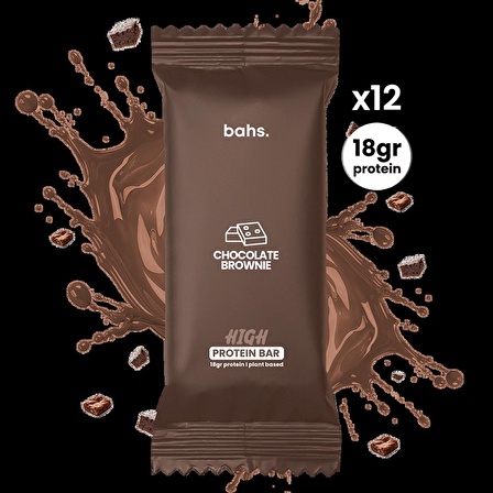 Yüksek Protein Bar - Chocolate Brownie 12 adet x 60gr