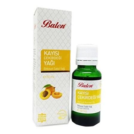 Balen Kayısı Çekirdeği Yağı 20 Ml