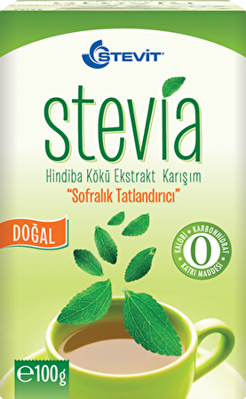 Stevit Stevia & Hindiba Kökü Ekstraktı 100 gr