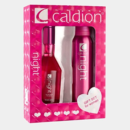 Caldion Night Edt Women+Deodorant 150 Ml Hediye