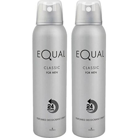 2 x Equal Klasik Erkek Deodorant 150 ml