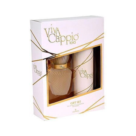 Viva Cappio Lola EDT Baharatli Kadın Parfüm 60 ml & Deodorant 150 ml