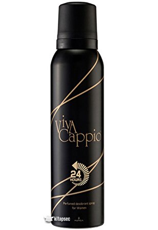 Viva Cappio Antiperspirant Ter Önleyici Leke Yapmayan Kadın Sprey Deodorant 150 ml