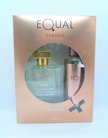 Equal Edt Women Classic 75 Ml + Deodorant 150 Ml