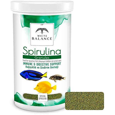 White Balance Spirulina Granules 250 ml