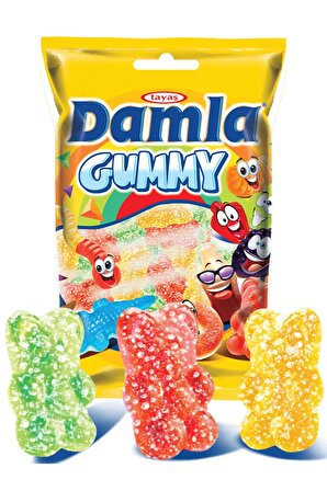 Damla Gummy Bears Sour 1 Kg Jel Şeker